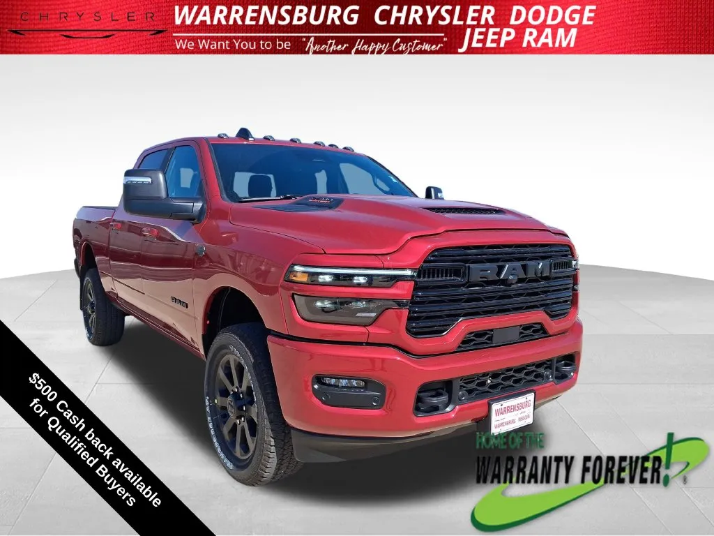 Red 2027 Ram 2500 Laramie for sale in Warrensburg, MO