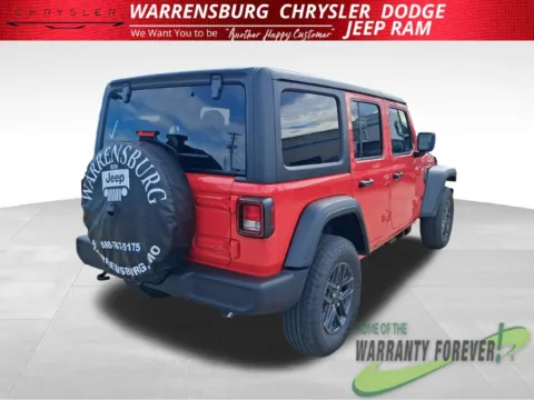 More photos of 2027 Jeep Wrangler Sport RHD at Warrensburg CDJR, MO