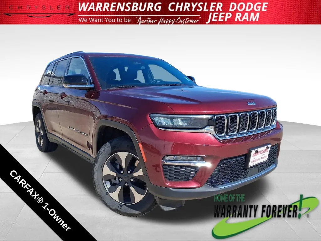 Red 2024 Jeep Grand Cherokee 4xe for sale in Warrensburg, MO