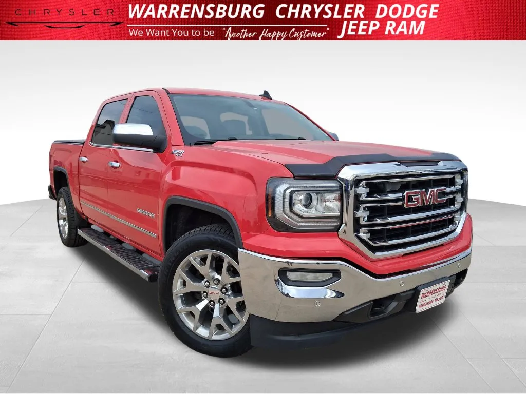 Red 2017 GMC Sierra 1500 SLT for sale in Warrensburg, MO