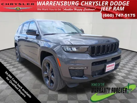 Gray 2025 Jeep Grand Cherokee L Limited for sale in Warrensburg, MO