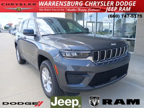 Gray 2025 Jeep Grand Cherokee Laredo for sale in Warrensburg, MO
