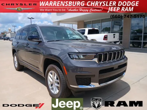 Gray 2025 Jeep Grand Cherokee L Laredo for sale in Warrensburg, MO