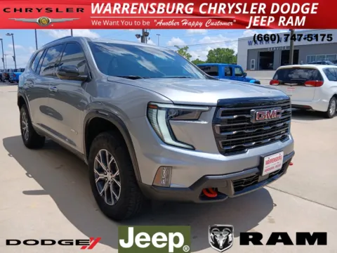 Gray 2025 GMC Acadia AT4 for sale in Warrensburg, MO