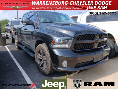 Black 2017 Ram 1500 Night for sale in Warrensburg, MO