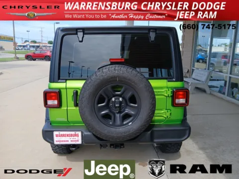 More photos of 2025 Jeep Wrangler Sport at Warrensburg CDJR, MO