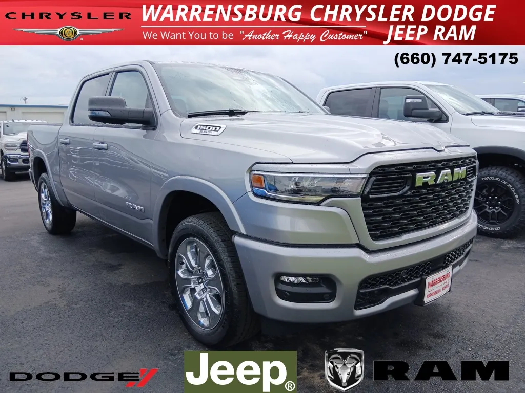Silver 2025 Ram 1500 Big Horn/Lone Star for sale in Warrensburg, MO