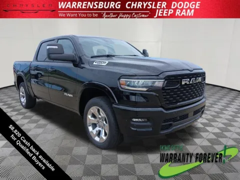 Black 2025 Ram 1500 Big Horn/Lone Star for sale in Warrensburg, MO