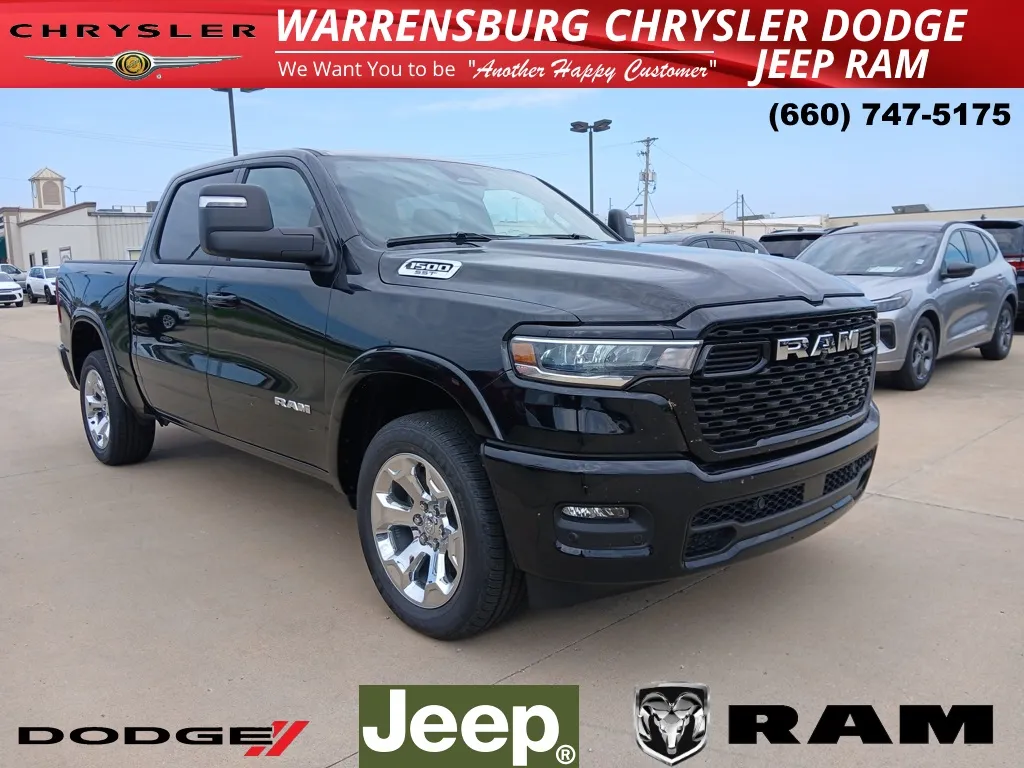 Black 2025 Ram 1500 Big Horn/Lone Star for sale in Warrensburg, MO