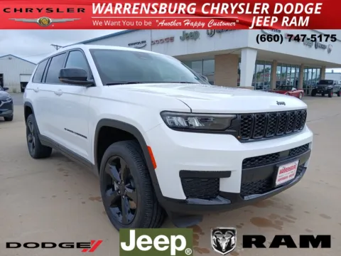 White 2025 Jeep Grand Cherokee L Altitude X for sale in Warrensburg, MO