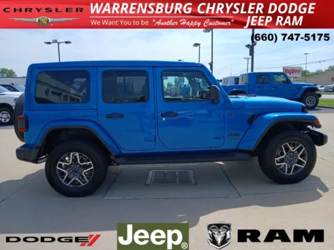Photos of 2025 Jeep Wrangler Sahara for sale in Warrensburg, MO at Warrensburg CDJR