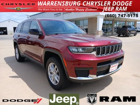 Red 2023 Jeep Grand Cherokee L Laredo for sale in Warrensburg, MO