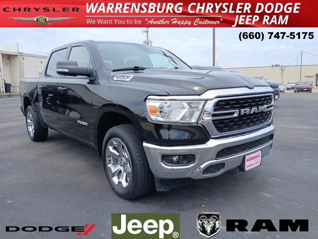 Black 2022 Ram 1500 Big Horn/Lone Star for sale in Warrensburg, MO