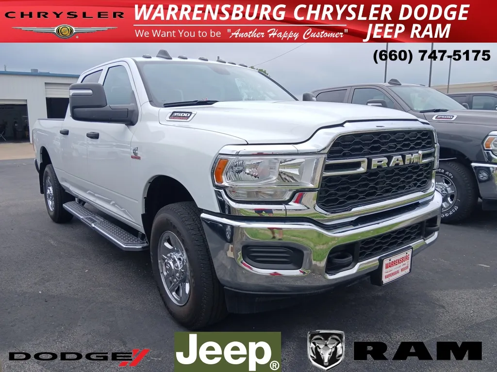 White 2024 Ram 3500 Tradesman for sale in Warrensburg, MO