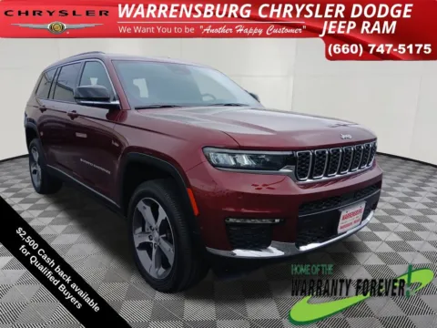 Red 2025 Jeep Grand Cherokee L Limited for sale in Warrensburg, MO
