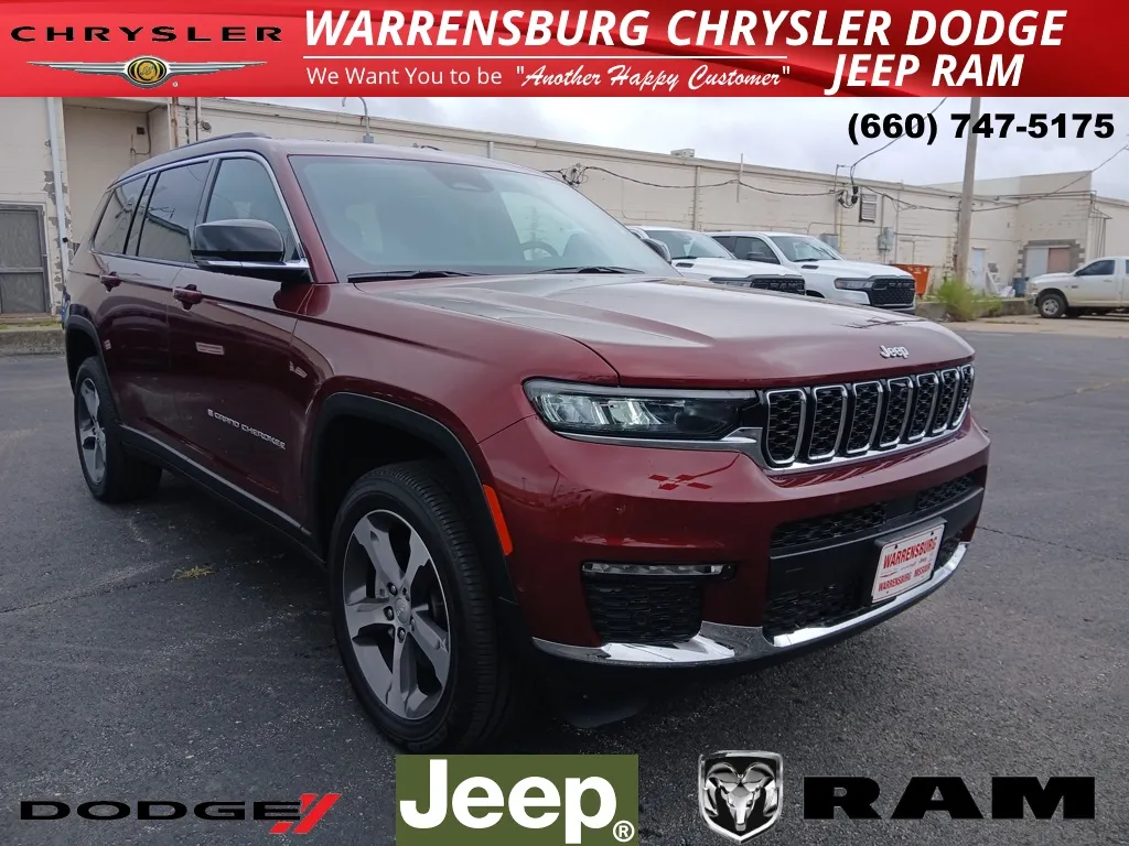 Red 2025 Jeep Grand Cherokee L Limited for sale in Warrensburg, MO