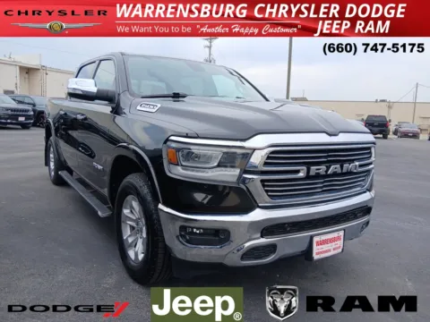 Black 2019 Ram 1500 Laramie for sale in Warrensburg, MO