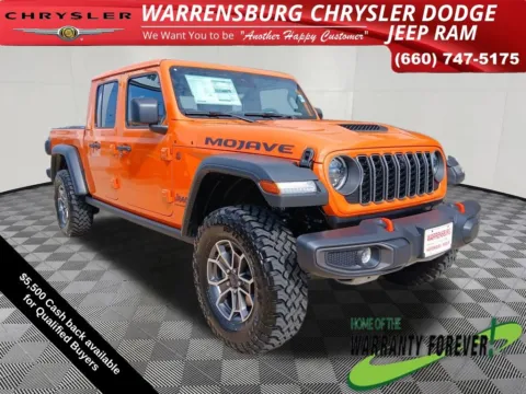Orange 2025 Jeep Gladiator Mojave for sale in Warrensburg, MO
