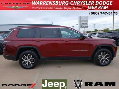 Photos of 2025 Jeep Grand Cherokee L Limited for sale in Warrensburg, MO at Warrensburg CDJR