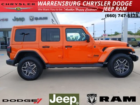 Photos of 2025 Jeep Wrangler Sahara for sale in Warrensburg, MO at Warrensburg CDJR