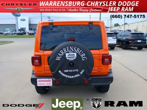 More photos of 2025 Jeep Wrangler Sahara at Warrensburg CDJR, MO
