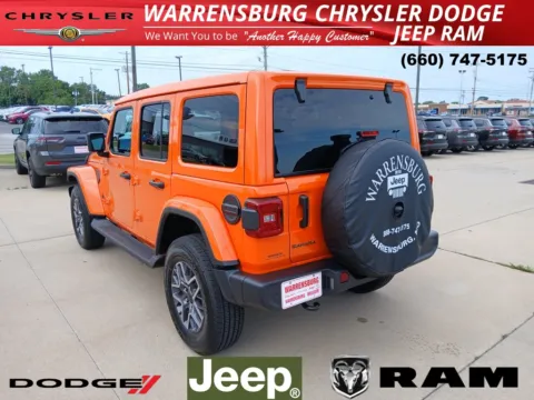 More photos of 2025 Jeep Wrangler Sahara at Warrensburg CDJR, MO