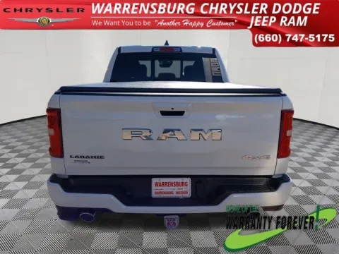 More photos of 2026 Ram 1500 Laramie at Warrensburg CDJR, MO