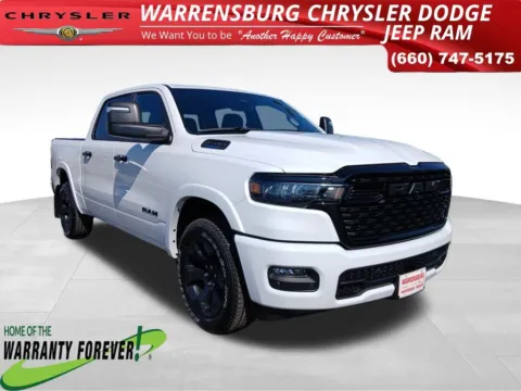 White 2025 Ram 1500 Big Horn/Lone Star for sale in Warrensburg, MO