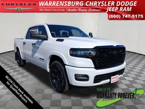 White 2025 Ram 1500 Big Horn/Lone Star for sale in Warrensburg, MO