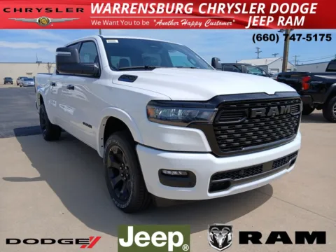 White 2025 Ram 1500 Big Horn/Lone Star for sale in Warrensburg, MO