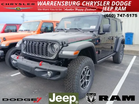More photos of 2025 Jeep Wrangler Rubicon at Warrensburg CDJR, MO