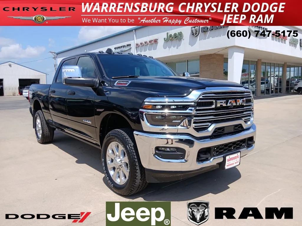 Black 2026 Ram 2500 Laramie for sale in Warrensburg, MO