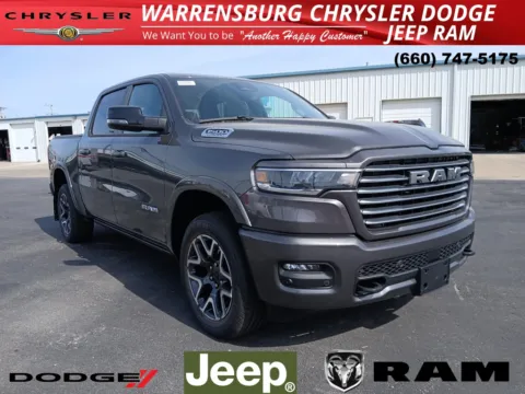 Gray 2026 Ram 1500 Laramie for sale in Warrensburg, MO
