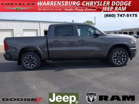 Photos of 2026 Ram 1500 Laramie for sale in Warrensburg, MO at Warrensburg CDJR
