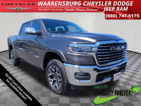 Gray 2026 Ram 1500 Laramie for sale in Warrensburg, MO