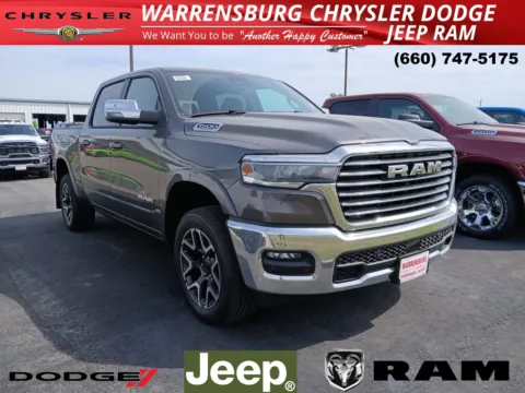 Gray 2026 Ram 1500 Laramie for sale in Warrensburg, MO