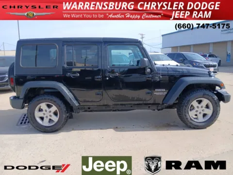 Photos of 2016 Jeep Wrangler Unlimited Sport for sale in Warrensburg, MO at Warrensburg CDJR