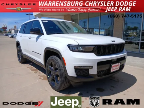 White 2025 Jeep Grand Cherokee L Limited for sale in Warrensburg, MO