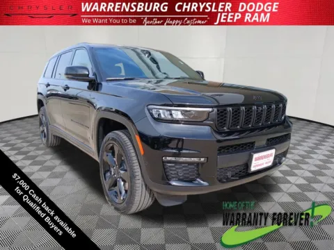 Black 2025 Jeep Grand Cherokee L Limited for sale in Warrensburg, MO