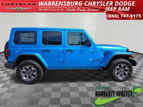Photos of 2025 Jeep Wrangler Sahara for sale in Warrensburg, MO at Warrensburg CDJR