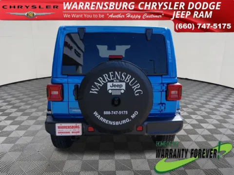 More photos of 2025 Jeep Wrangler Sahara at Warrensburg CDJR, MO