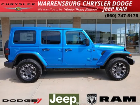 Photos of 2025 Jeep Wrangler Sahara for sale in Warrensburg, MO at Warrensburg CDJR