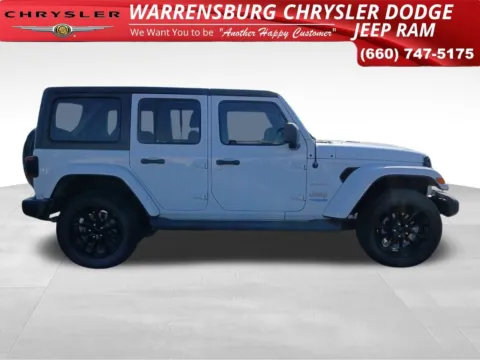 Photos of 2021 Jeep Wrangler Unlimited Sahara 4xe for sale in Warrensburg, MO at Warrensburg CDJR