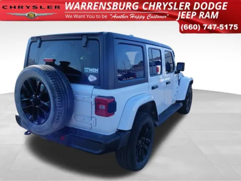 Another view of 2021 Jeep Wrangler Unlimited Sahara 4xe for sale in Warrensburg, MO at Warrensburg CDJR