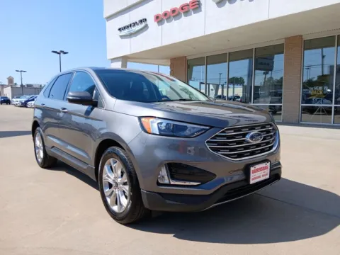 Gray 2024 Ford Edge Titanium for sale in Warrensburg, MO