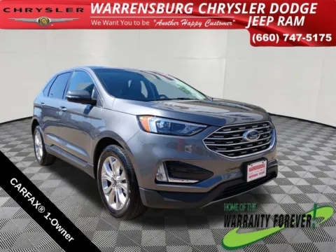 Gray 2024 Ford Edge Titanium for sale in Warrensburg, MO