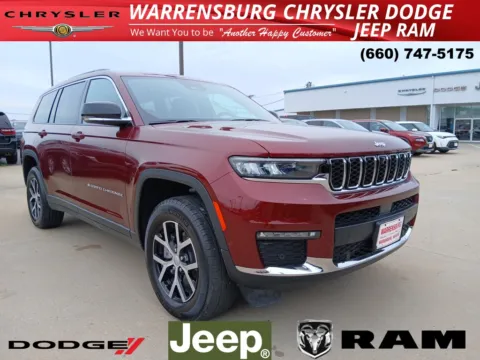 Red 2025 Jeep Grand Cherokee L Limited for sale in Warrensburg, MO