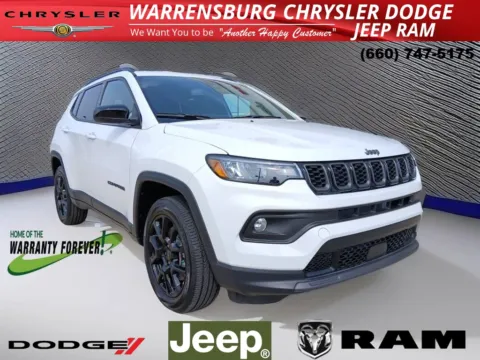 White 2025 Jeep Compass Latitude for sale in Warrensburg, MO