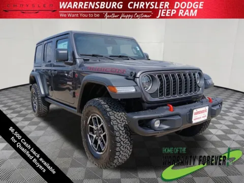 Gray 2025 Jeep Wrangler Rubicon for sale in Warrensburg, MO