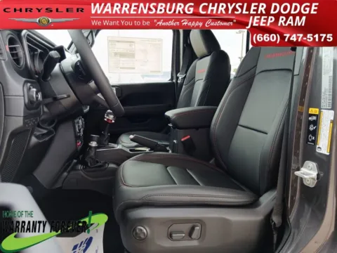 More photos of 2025 Jeep Wrangler Rubicon at Warrensburg CDJR, MO
